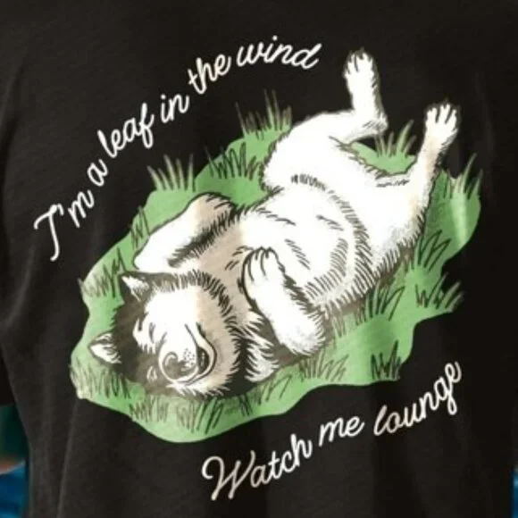 Vintage Relaxed Dog Graphic T-Shirt - Picture 2 of 3